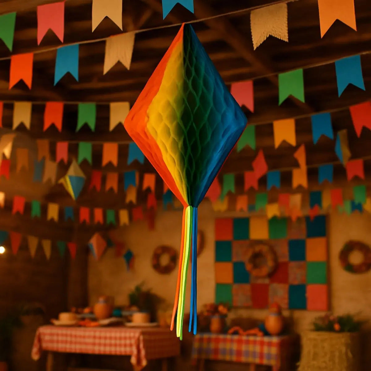 10 Decoração Balão Festa Junina Julina São João Enfeite