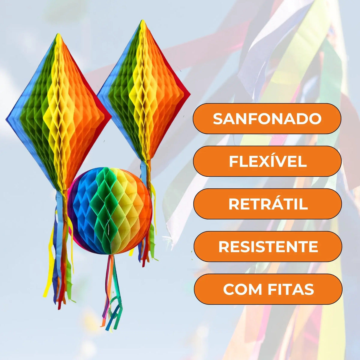 10 Decoração Balão Festa Junina Julina São João Enfeite