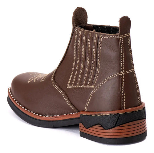 Botina Infantil Unissex + cinto Country Rodeio (21 ao 34)