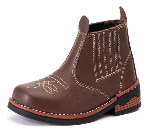 Botina Infantil Unissex + cinto Country Rodeio (21 ao 34)