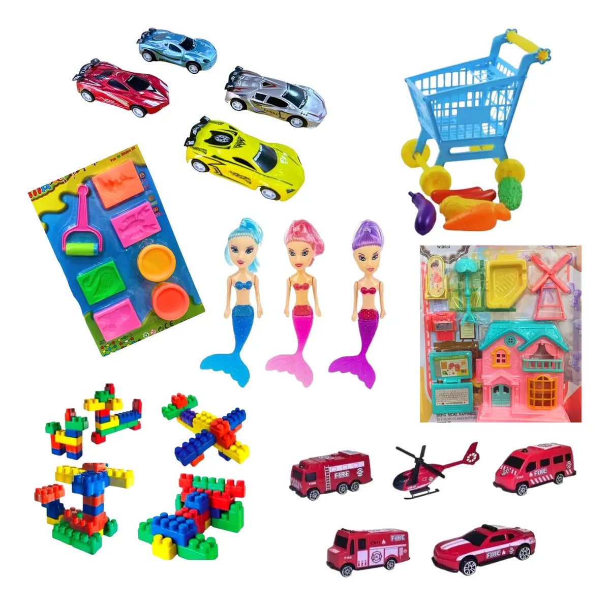 Kit 12 Prendas Festa Junina Infantil