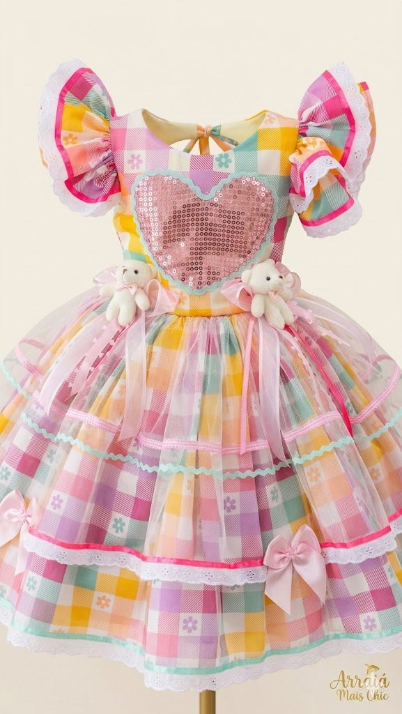 Vestido de Festa Junina – Candy Encantada