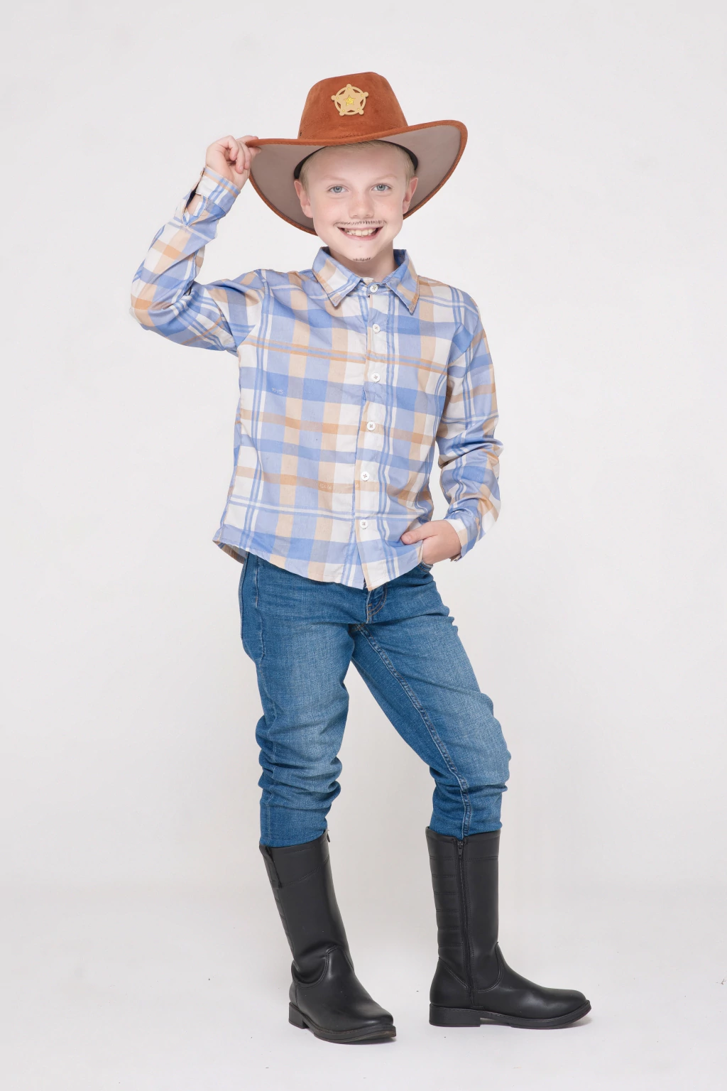 Camisa Fazendeiro Cowboy - Infantil