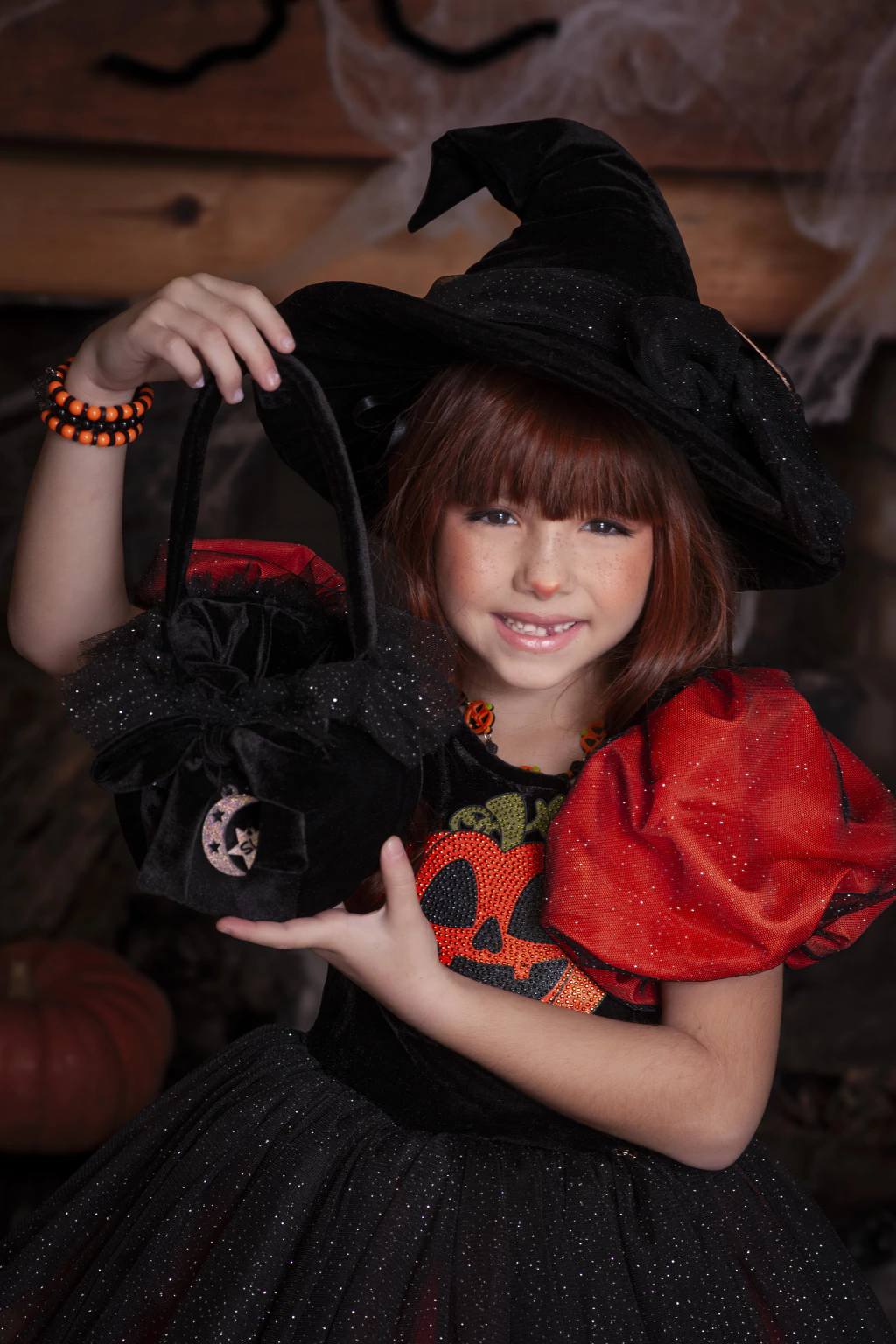 Cesta Doces ou Travessuras Halloween
