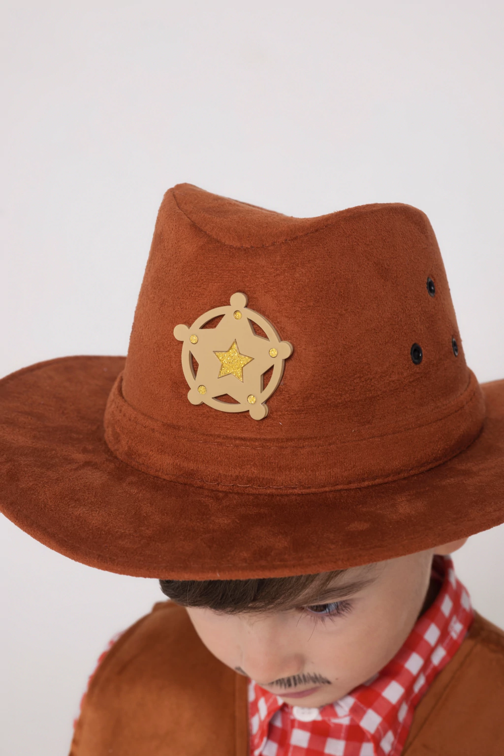 Chapéu Fazendeiro Cowboy - Camurça