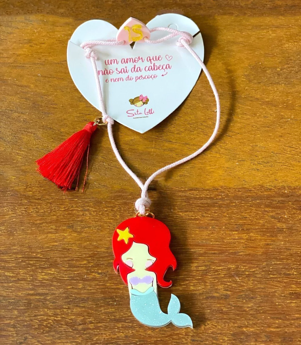 Colar Princesa Ariel