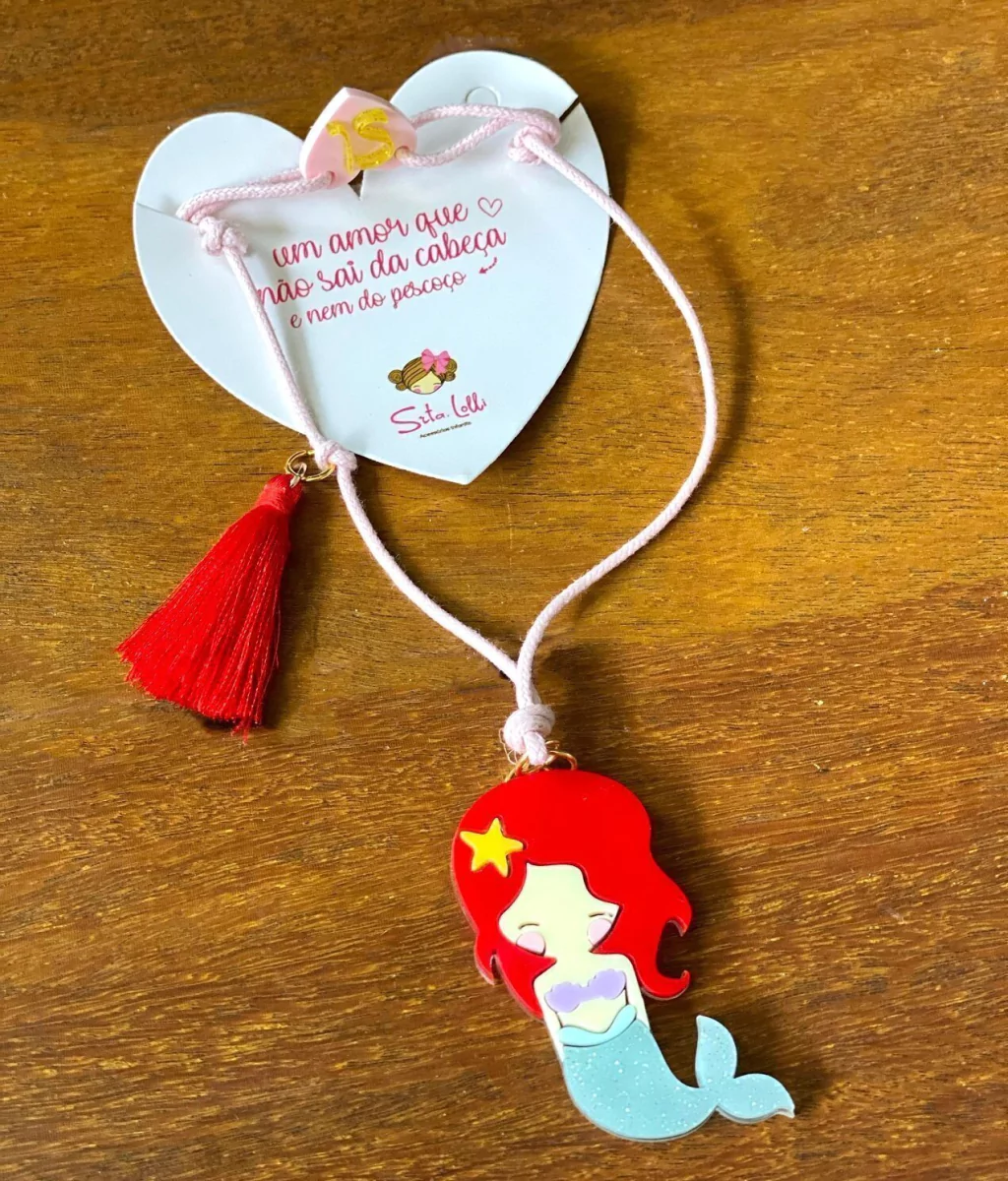 Colar Princesa Ariel