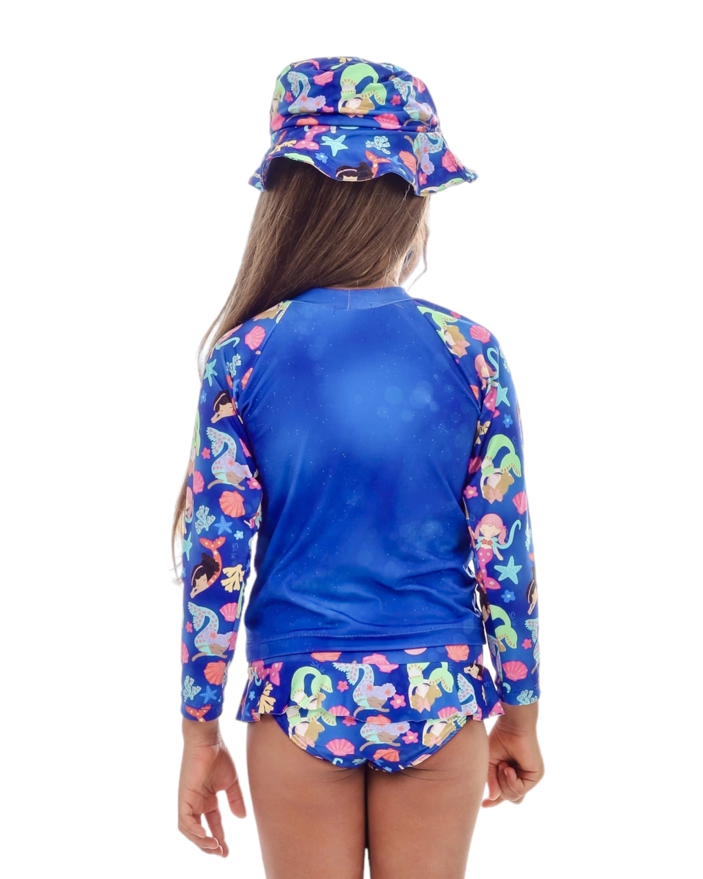 Conjunto Camisa UV + Calcinha Mar de Sereias