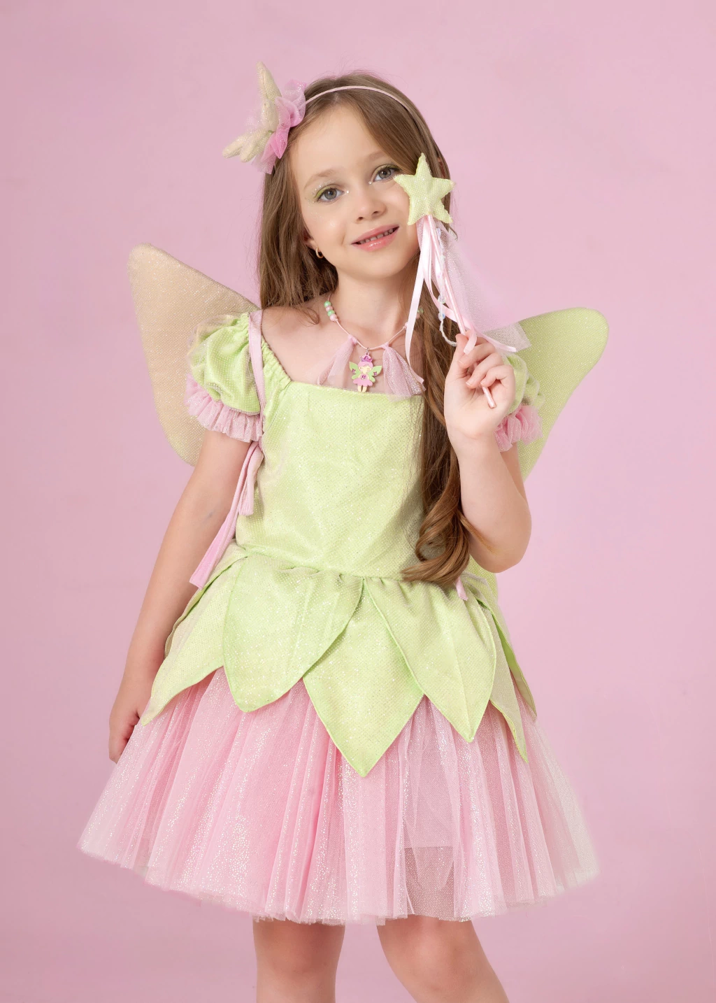 Fantasia Fada Sininho Luxo - (vestido)