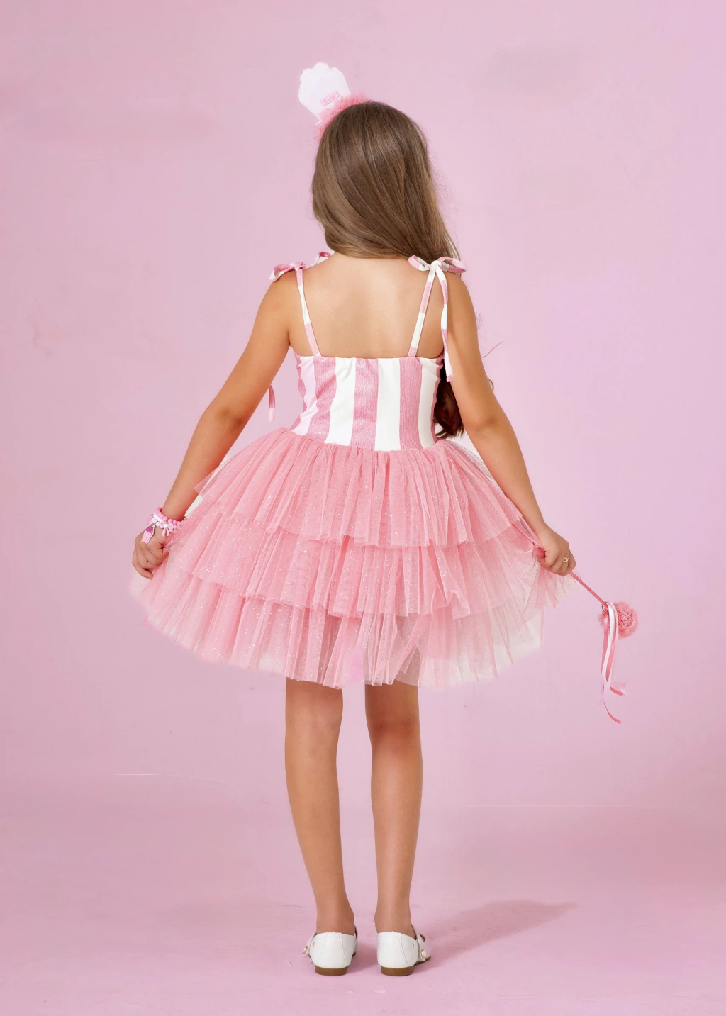 Fantasia Pipoquinha Doce Brilhante (vestido)