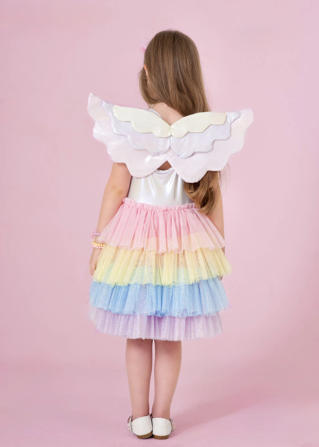 Fantasia Unicórnio Arco-Íris dos Sonhos - (vestido)