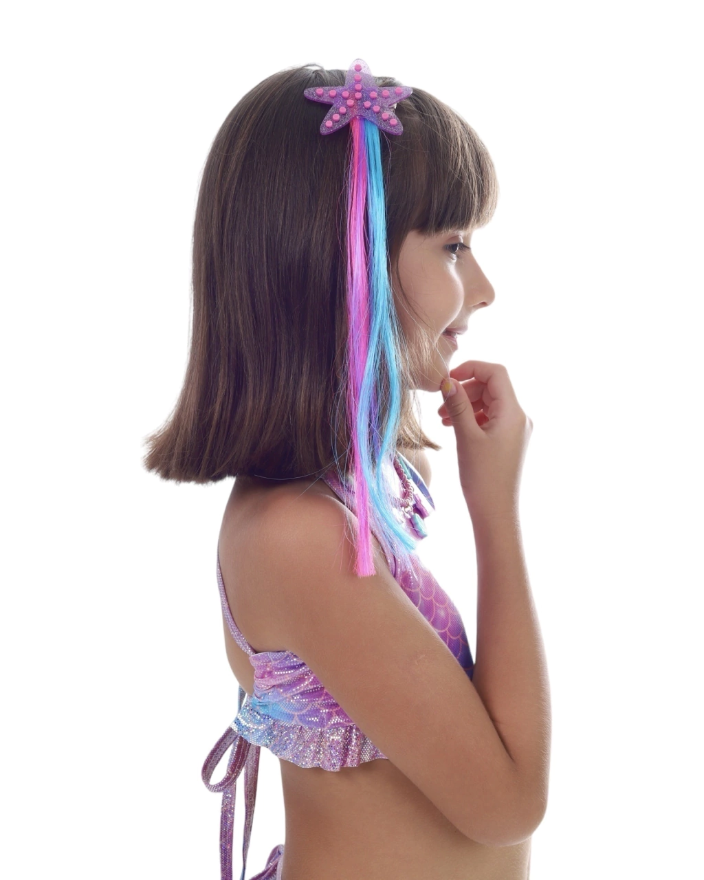Hair Clip Mecha de Cabelo da Sereia