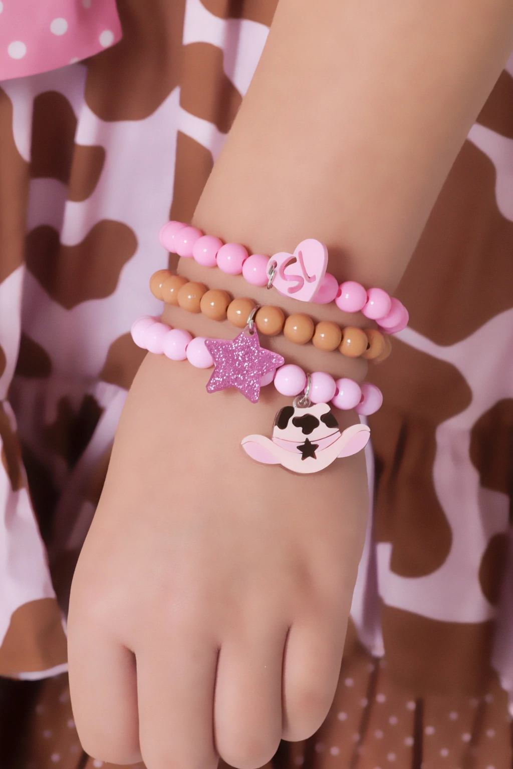 Kit Pulseiras Cowgirl Pink