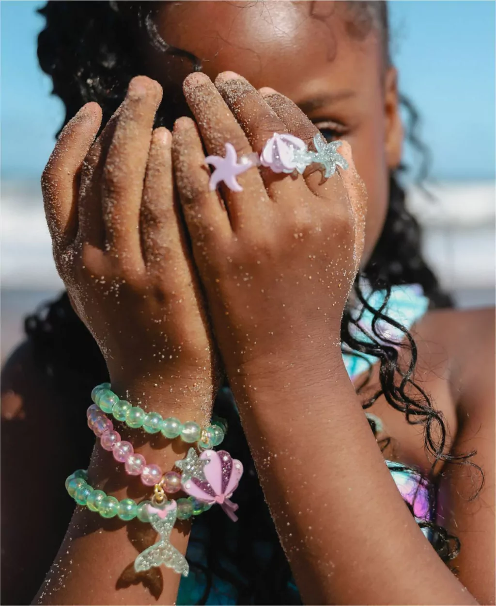 Kit Pulseiras Encanto de Sereia