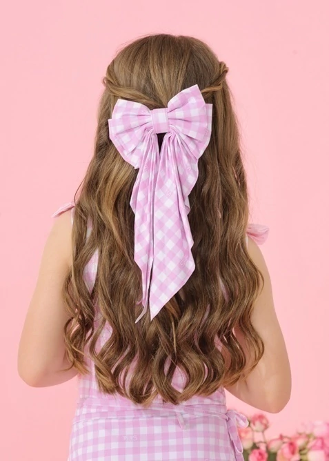 Laçarote Xadrez Pink