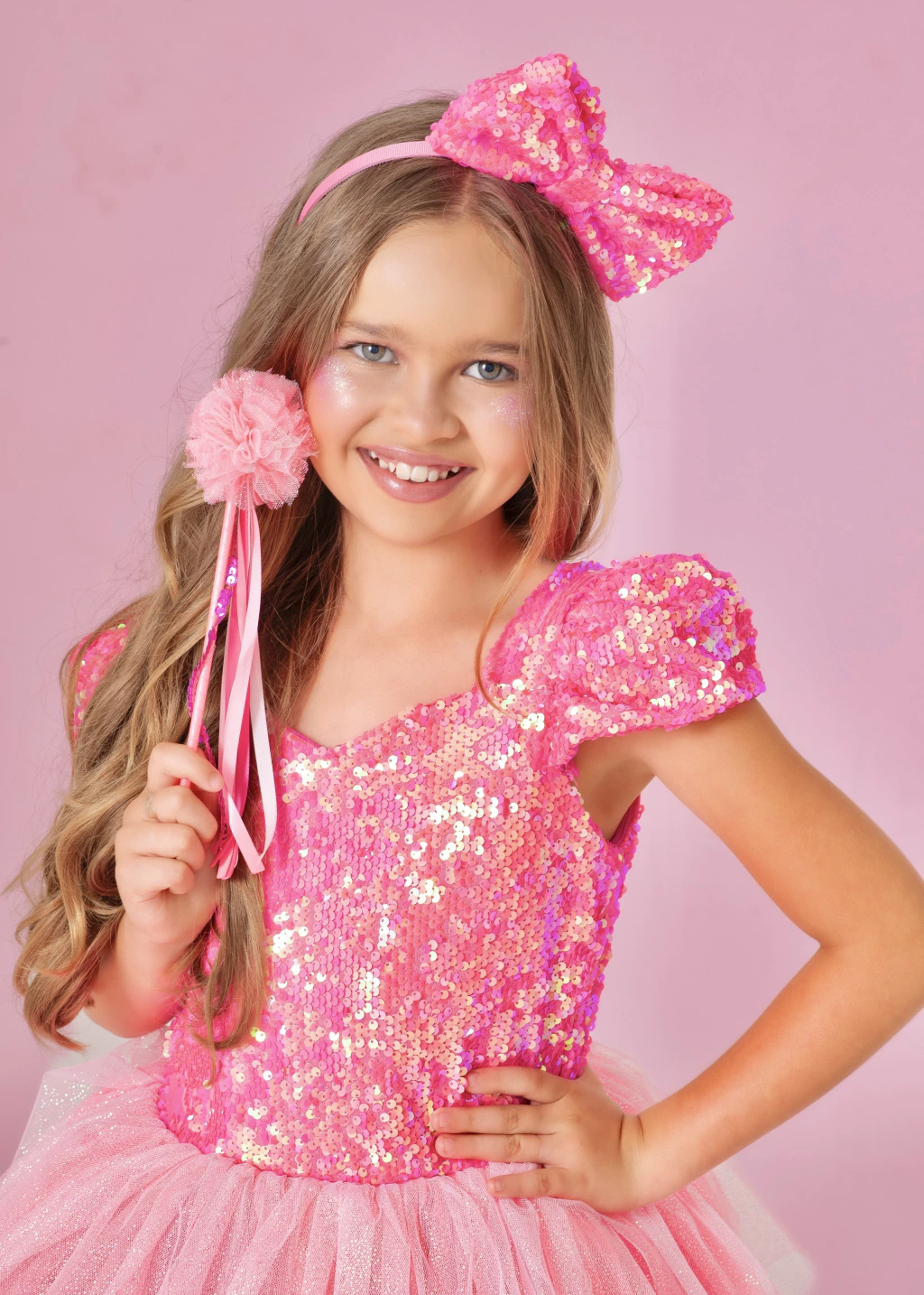 Varinha Mágica Glamour Pink