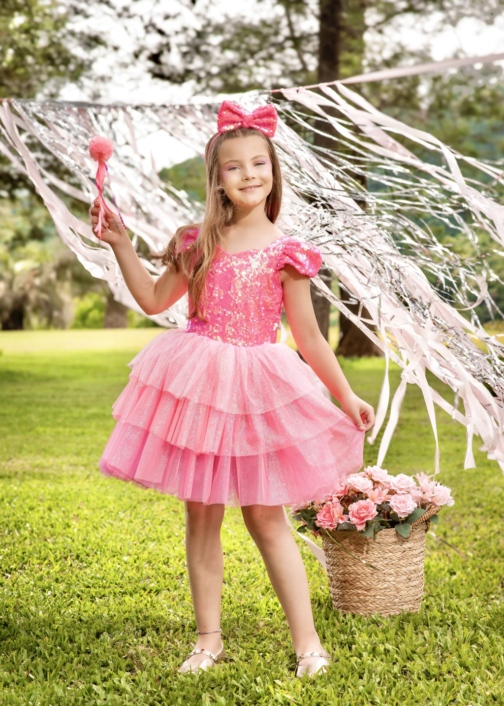 Varinha Mágica Glamour Pink