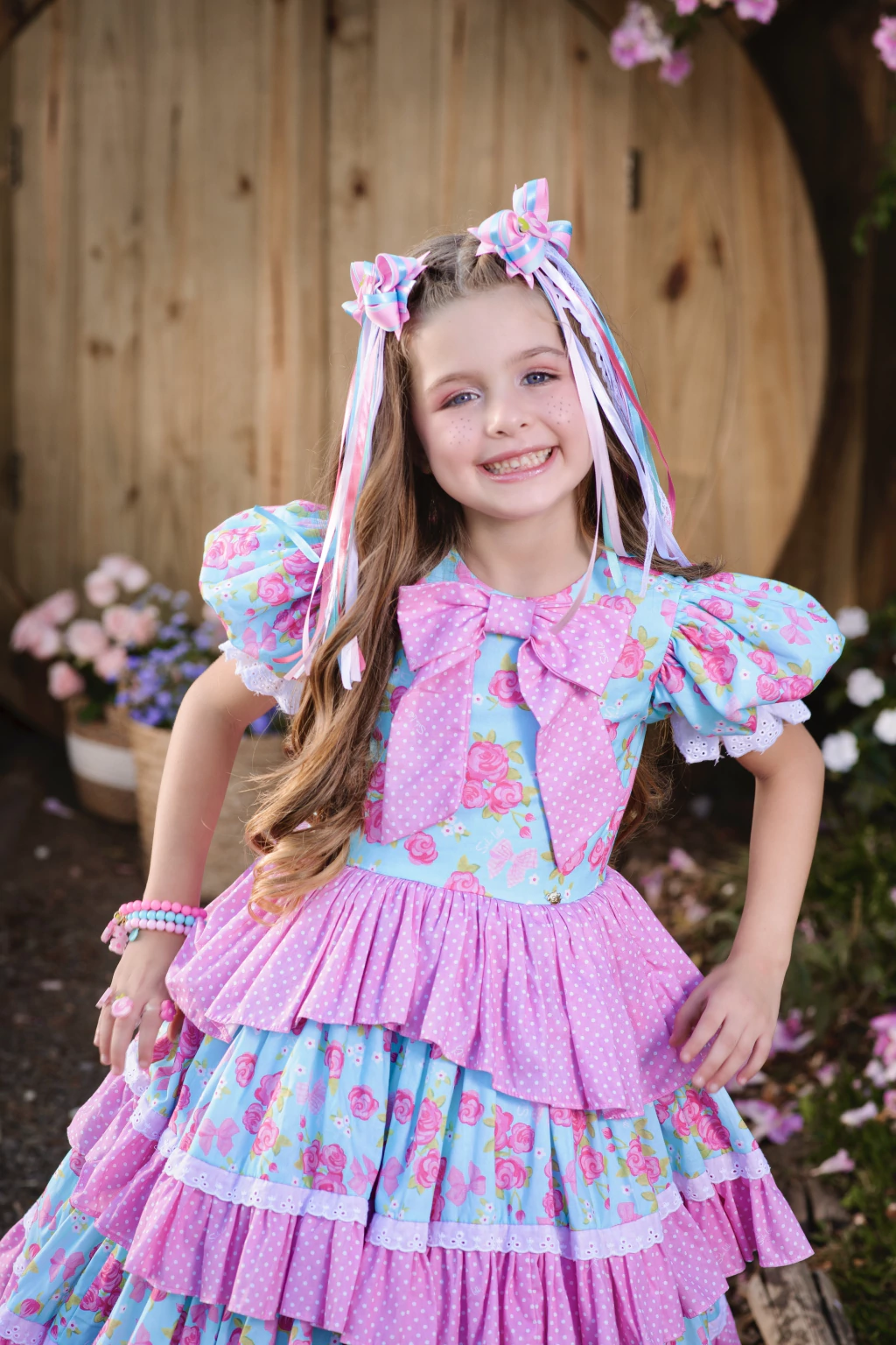 Vestido Bonequinha Caipira