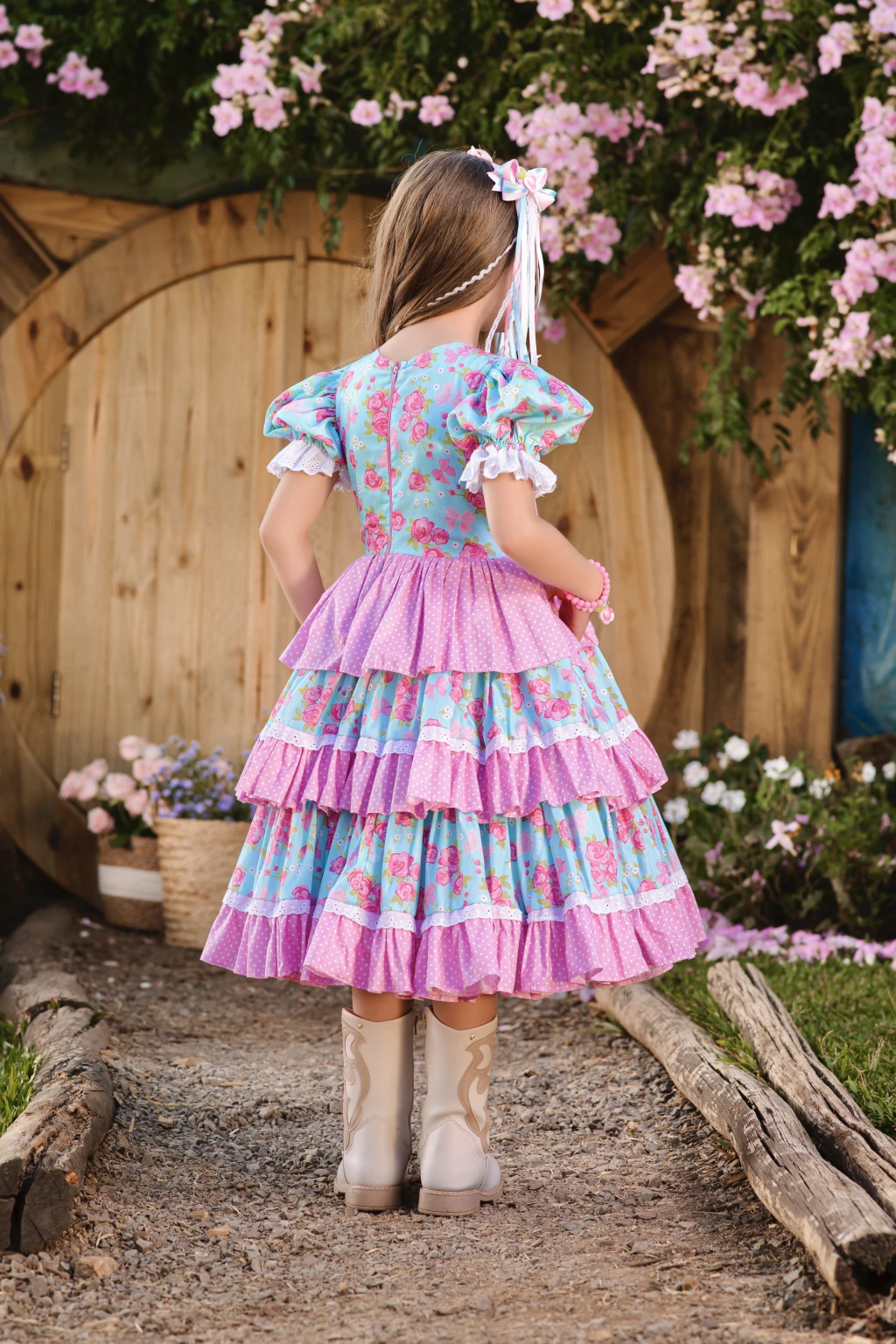 Vestido Bonequinha Caipira