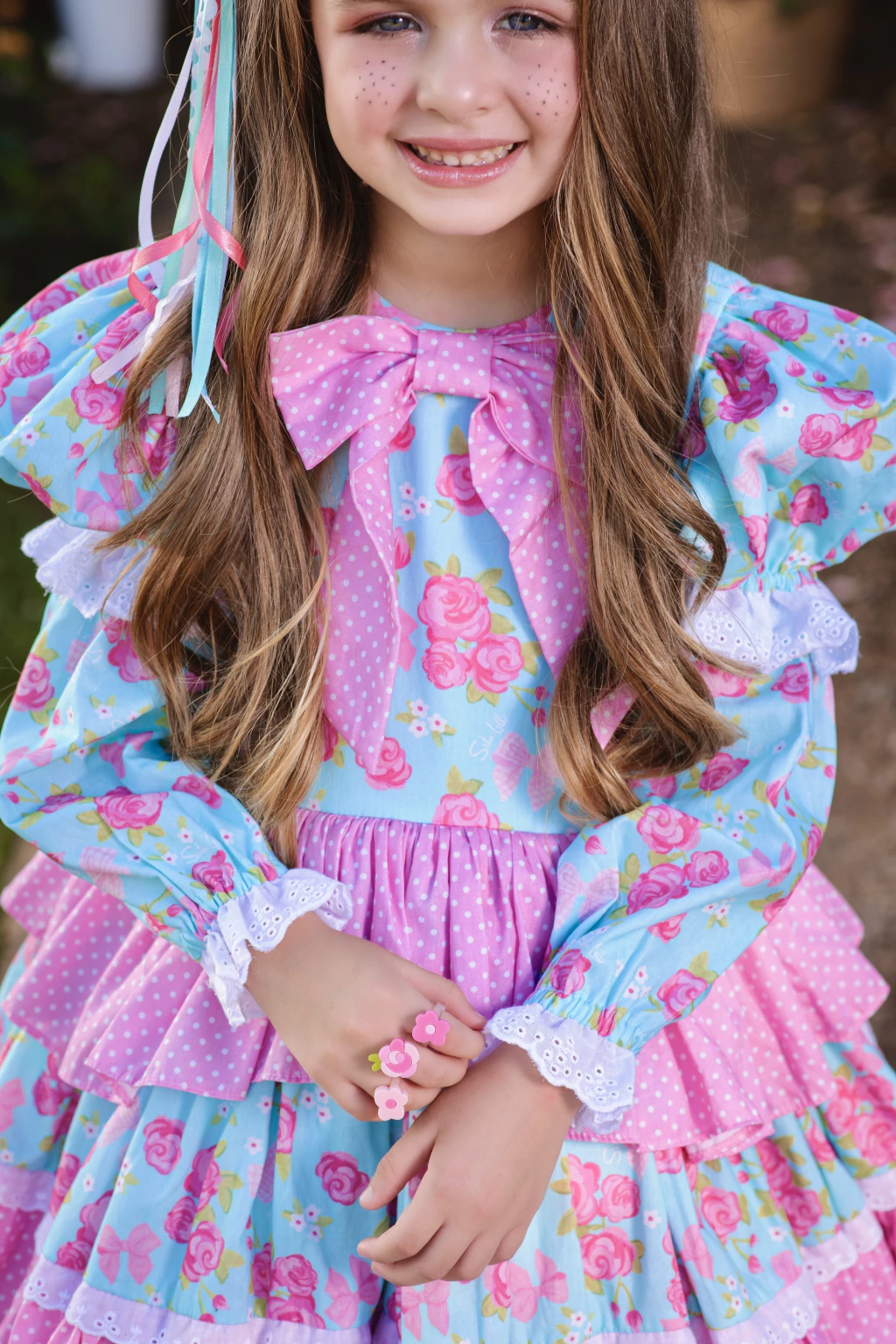 Vestido Bonequinha Caipira