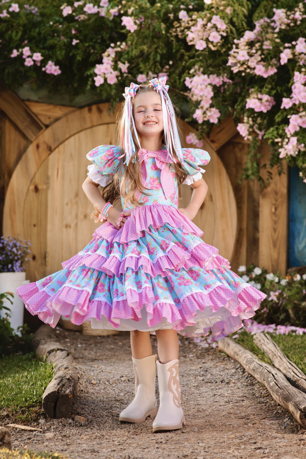Vestido Bonequinha Caipira