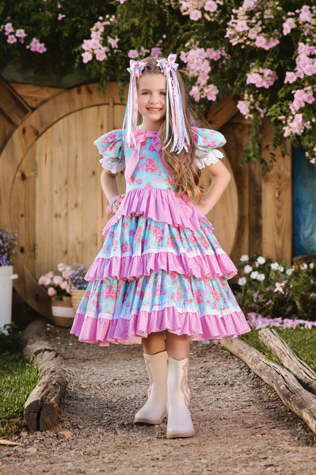 Vestido Bonequinha Caipira