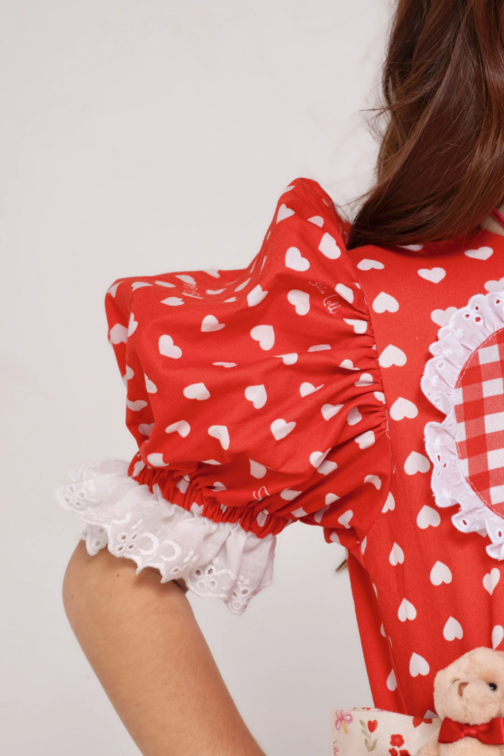 Vestido Junino Maçã do Amor Clássico - Luxo