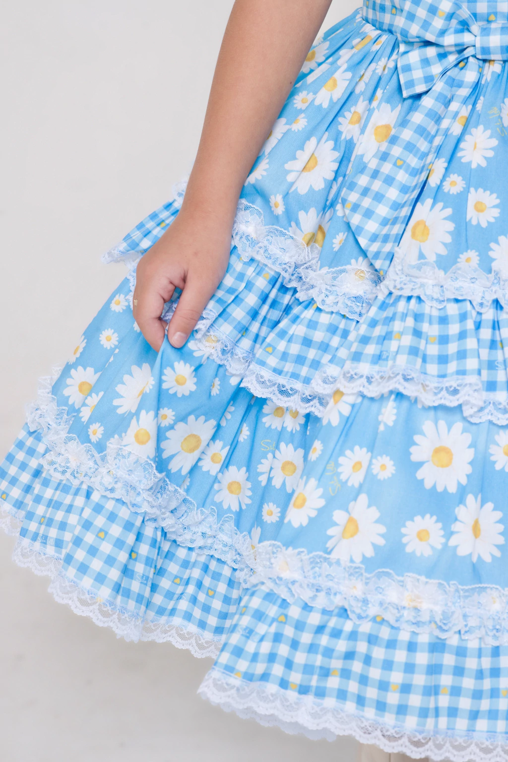 Vestido Junino Margaridas do Campo - Luxo