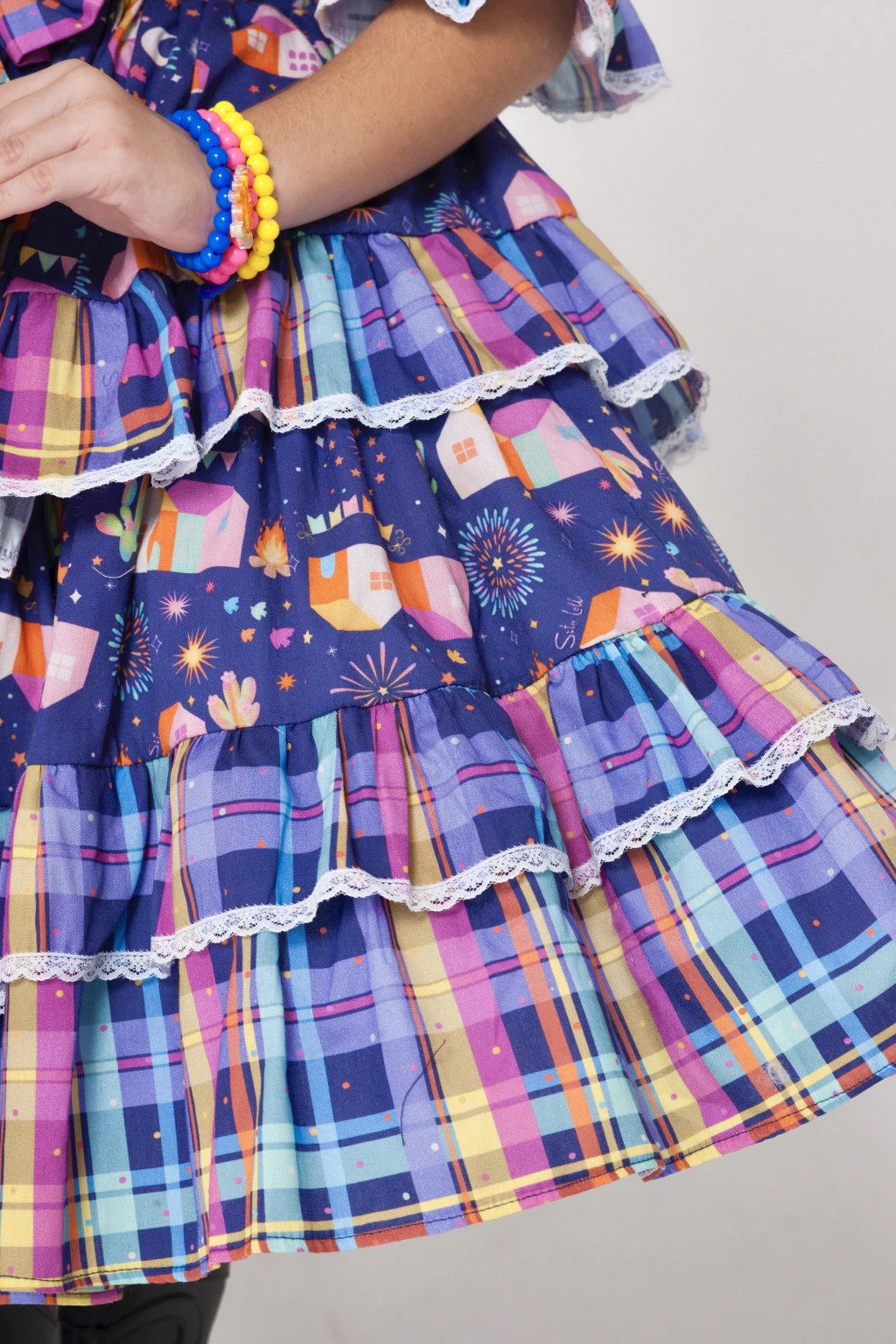 Vestido Junino Noite Encantada - Luxo