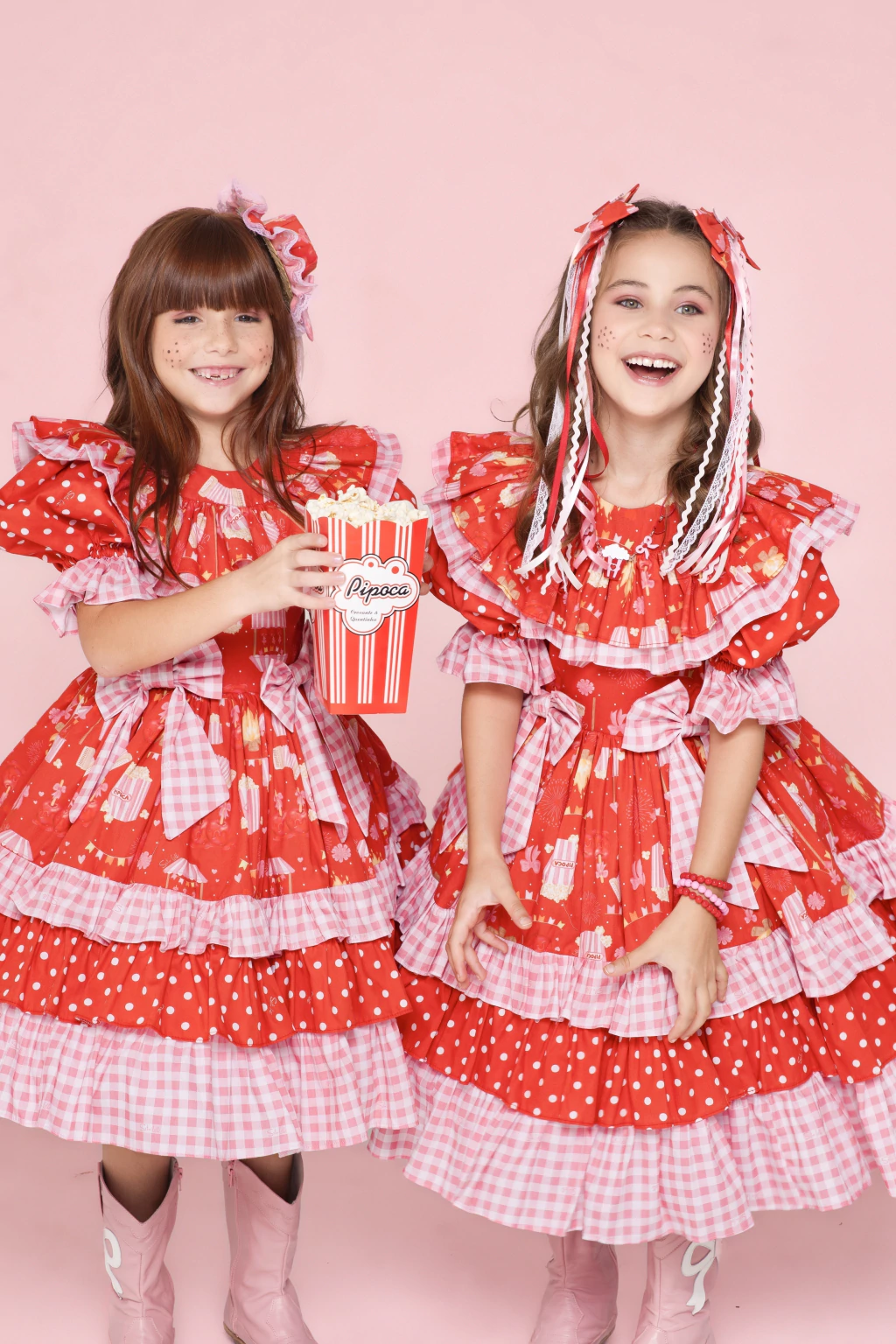 Vestido Junino Pipoquinha da Quermesse - Luxo
