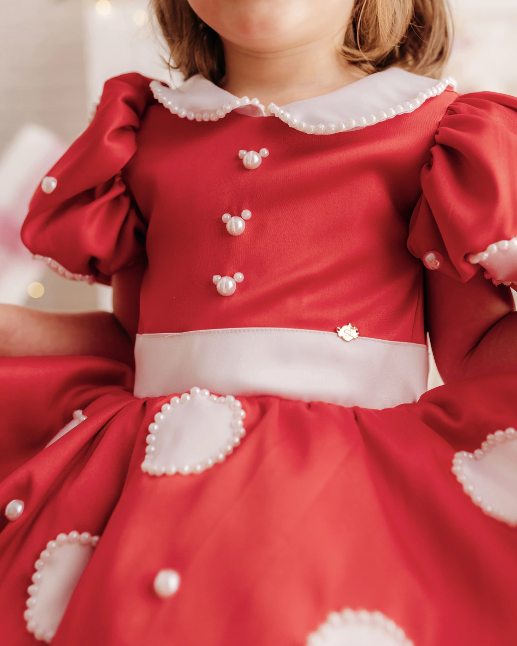 Vestido Ratinha Luxo Bordado