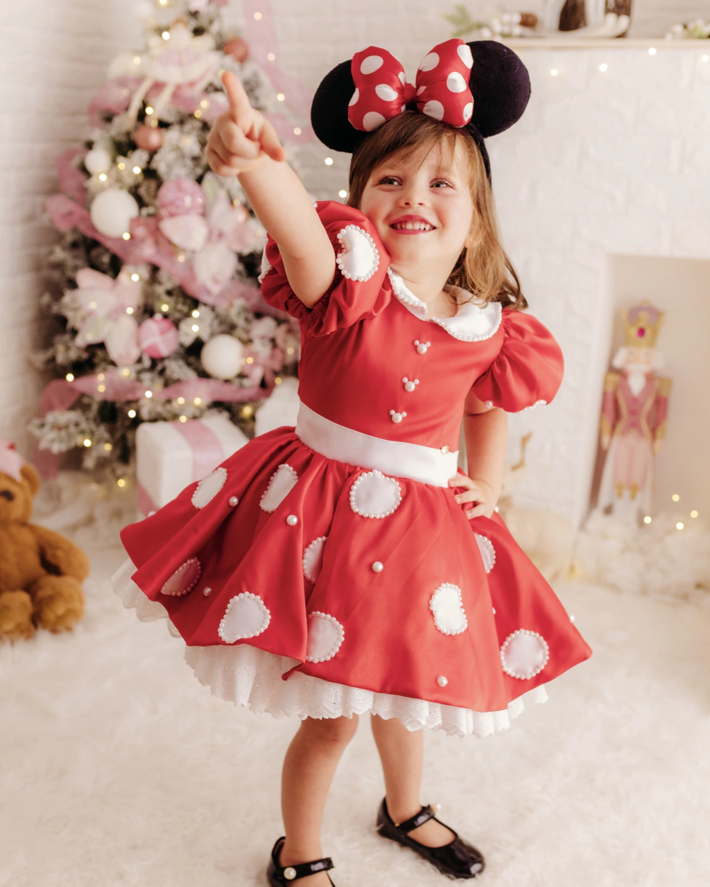 Vestido Ratinha Luxo Bordado