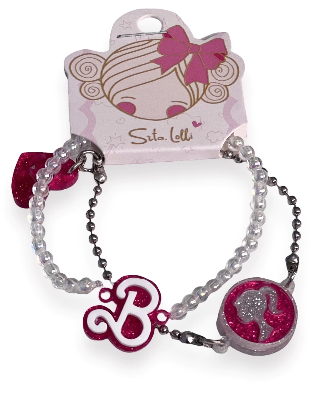 Kit Pulseiras Girl Pink