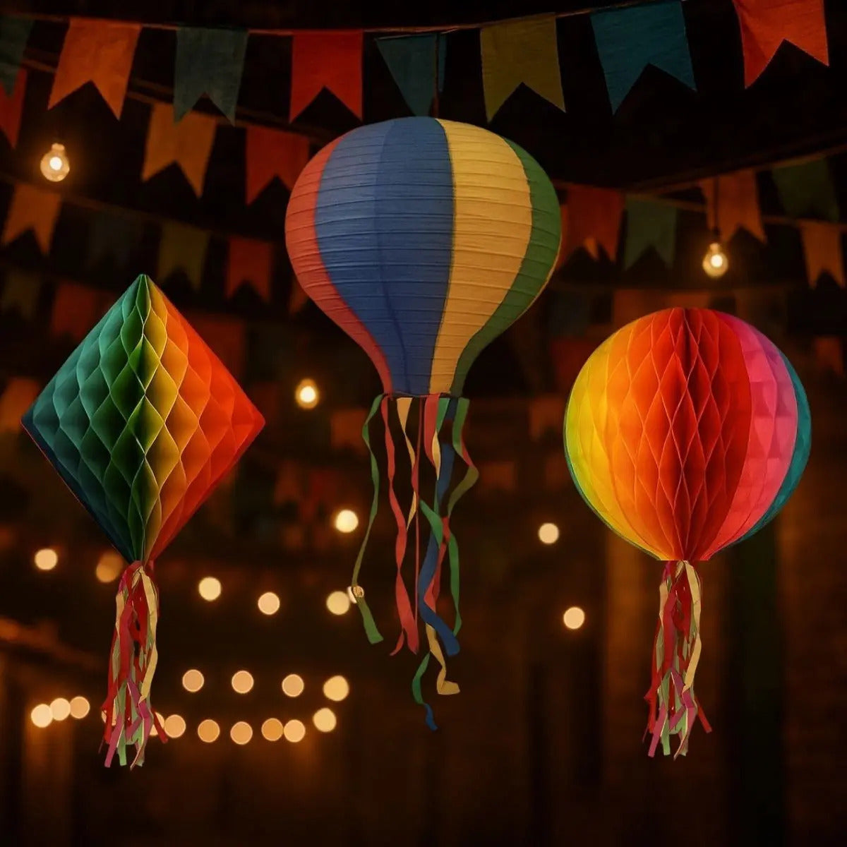 10 Decoração Balão Festa Junina Julina São João Enfeite