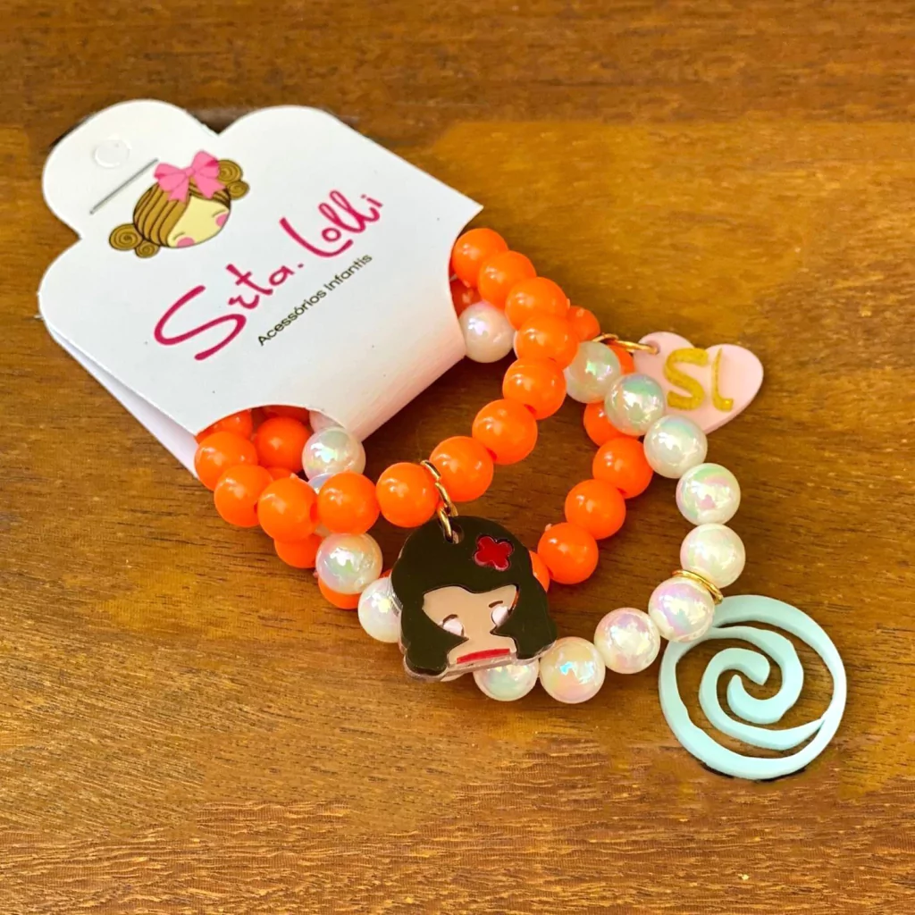Kit Pulseiras Princesa do Mar