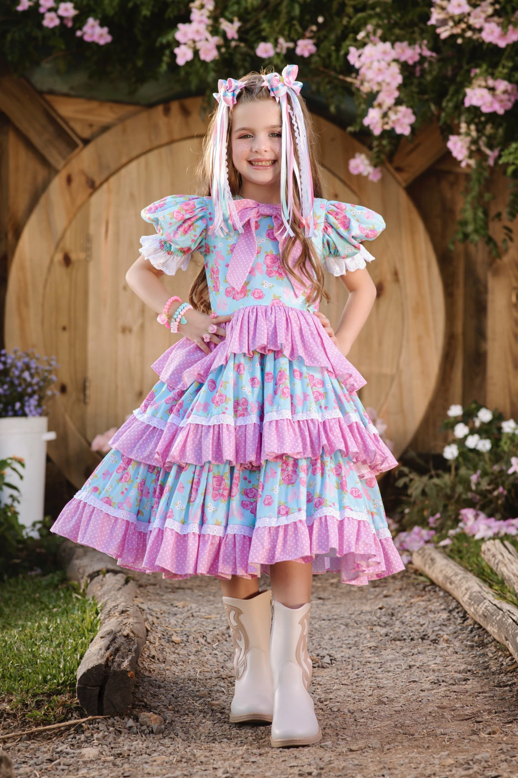 Vestido Bonequinha Caipira