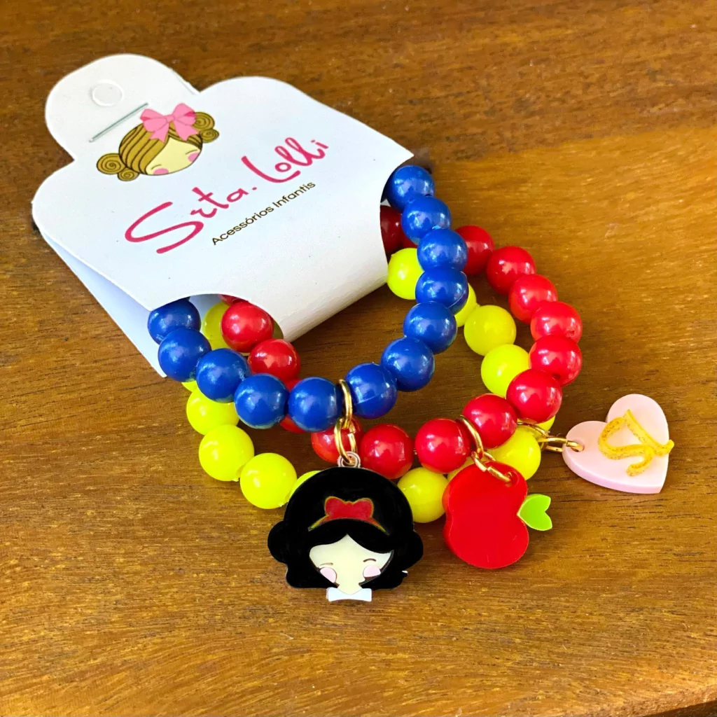Kit Pulseiras Princesa da Floresta